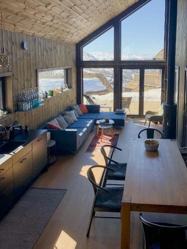 Viesnīcas āriene, Modern Cabin With View In Rauland in Torvetjorn