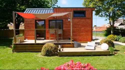 Viesnīcas āriene, Tiny House Kota Grill & Sauna in Hattenville