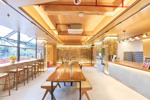 ห้องอาหาร, 深度青年旅舍 in จูไห่