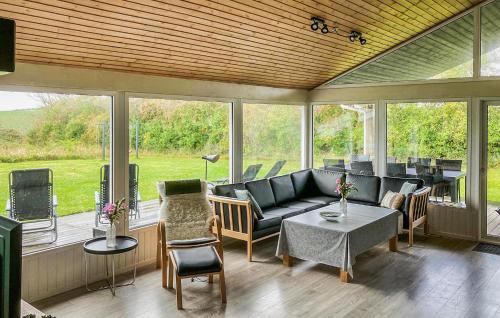 Erkély/terasz, Pet Friendly Home In Sydals With Sauna in Sydals