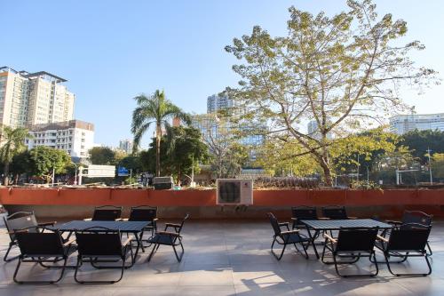 ระเบียง/ชานเรือน, 深度青年旅舍 in จูไห่