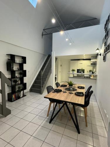 Iekārtas, La Renouveau - Loft avec parking gratuit, proche gare et centre ville in Les Noes-pres-Troyes (Alsace)