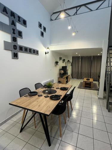 Iekārtas, La Renouveau - Loft avec parking gratuit, proche gare et centre ville in Les Noes-pres-Troyes (Alsace)
