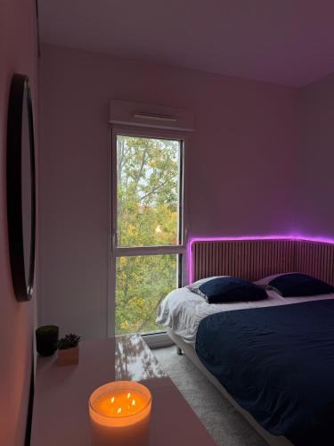 Charmant appartement avec balcon in Rennes Suburbs