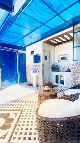 Appartement Riad style-Sky view Au centre ville, internet Fibre, canal plus, chaînes internationales (Appartement Riad style-Sky view Au centre ville, internet Fibre, canal plus, chaines internationales) in 엘 마시라
