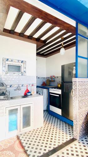 Appartement Riad style-Sky view Au centre ville, internet Fibre, canal plus, chaînes internationales (Appartement Riad style-Sky view Au centre ville, internet Fibre, canal plus, chaines internationales) in 엘 마시라