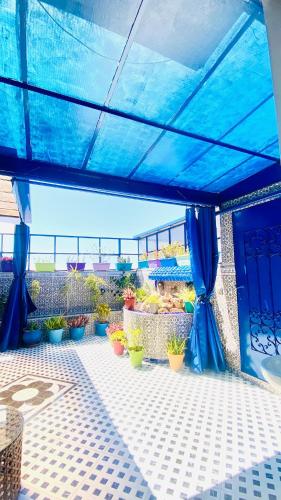 Appartement Riad style-Sky view Au centre ville, internet Fibre, canal plus, chaînes internationales (Appartement Riad style-Sky view Au centre ville, internet Fibre, canal plus, chaines internationales) in 엘 마시라