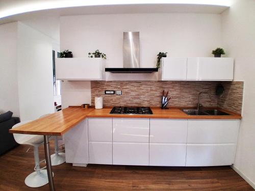 virtuve, Genova Art Stay in Lagaccio