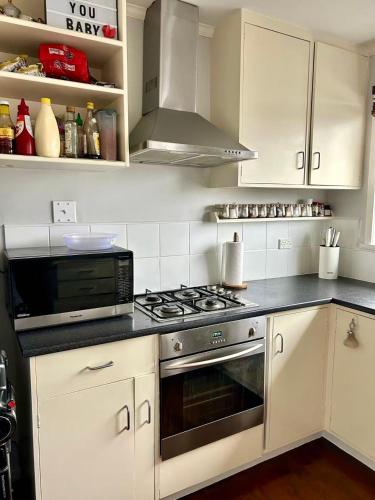 kök, Relaxing rooms with mountain views, close to ferry in Norra Wellington