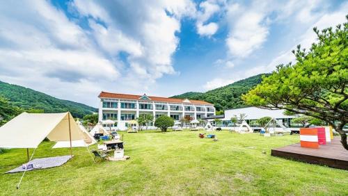 Glamdog Dog Pension Tongyeong Branch in Myeongjeong-dong