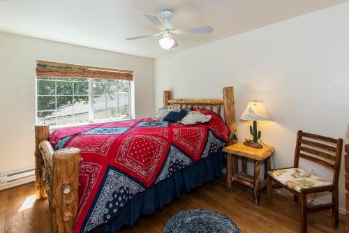 Cowboy Hideaway with One Queen Bed, One Full Bed, One Twin Bed