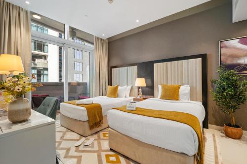 Luxury 2 Bedroom Apartment DAMAC Uppercrest Downtown Near Dubai Mall, Dubai