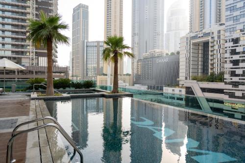 Luxury 2 Bedroom Apartment DAMAC Uppercrest Downtown Near Dubai Mall, Dubai (Foto 5)