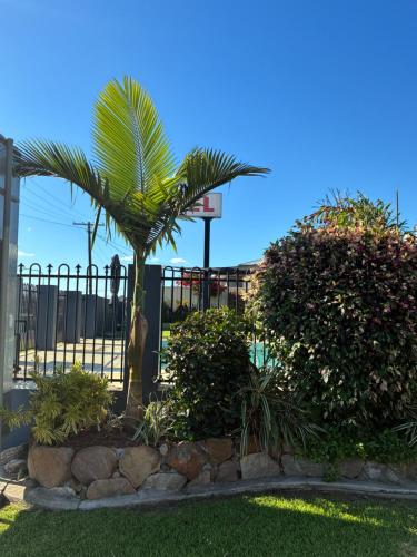 A szálláshely kívülről, Shady Rest Motel in Gympie