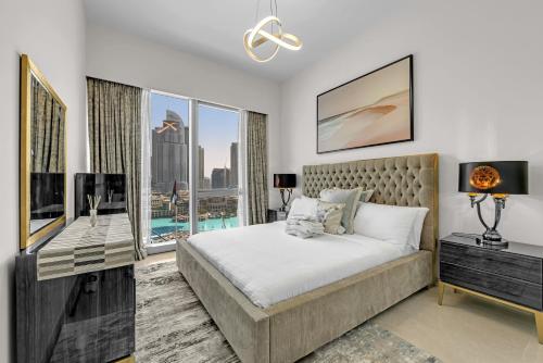 Glamarous 2BR Burj Khalifa & Fountain Views, Dubái (foto 9)