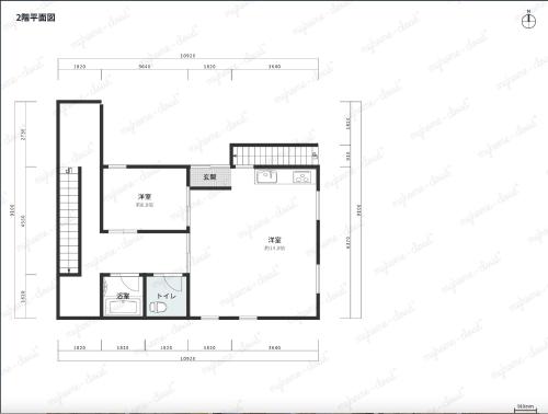 大型犬もOK!!天井高く広々空間の完全プライベート一軒家 Fully private house with high ceilings and a spacious layout even large dogs are welcome!