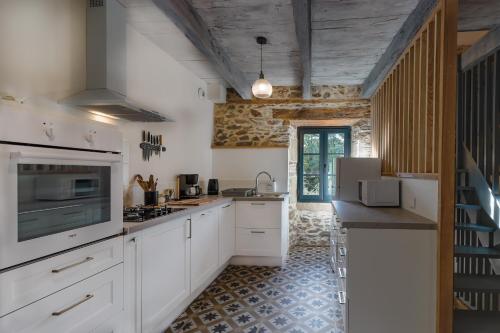 Konyha, Maison de Dom - Au bord de la Dordogne in Beaulieu-sur-Dordogne