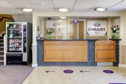 Lobby, Embassy Hotel, Gateshead Newcastle, Sure Hotel Collection by Best Western in Gateshead