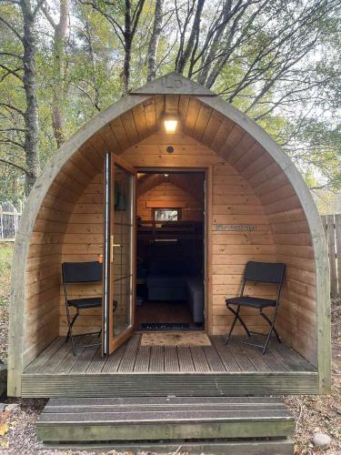 Pine Marten Bar Glenmore Pods in Lohmorliha