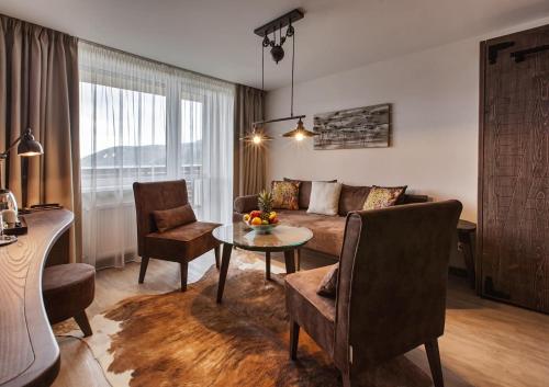 Koplietošanas atpūtas telpa ar TV, Hotel Partizan in Horná Lehota (Banská Bystrica)