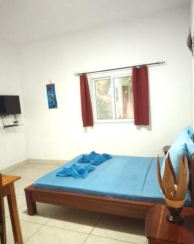 1 double bed