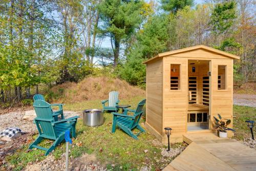 7 Mi to Bilgers Rocks Secluded 7-Acre Retreat in 克利爾菲爾