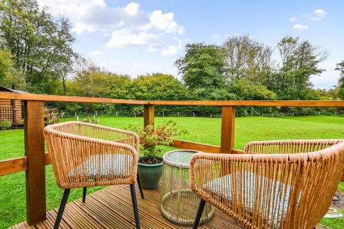 A szálláshely kívülről, Deer Shepherds Hut in Withyham