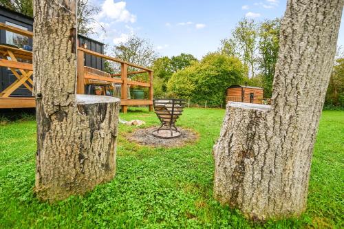 A szálláshely kívülről, Deer Shepherds Hut in Withyham