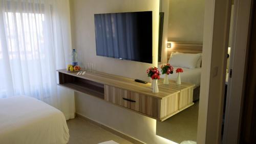 sala de TV, Jerusalem Jasmine Hotel in Old City
