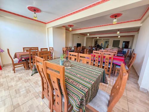 Restaurant, Hotel Elom in Uyuni