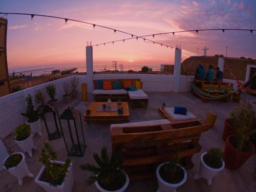 Balkons/terase, Mini-apartment near the sea with garden and grill in Pacasmayo