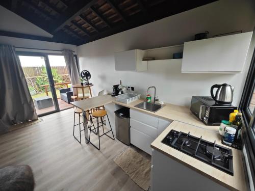 Ataoaoa iti Bungalow à Punaauia - hébergement à Tahiti