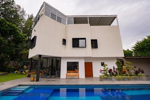 مسبح, Casa Luan, Pool & Amenities in Sumiya, Morelos in Sin Asignación En Nombre de Asentamiento