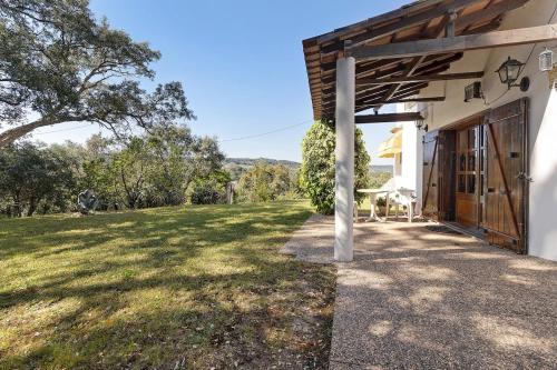 花園, 30min from beach Seclueded House with pool Quinta La Rabide in 卡薩爾達里貝拉