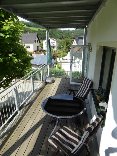 Erkély/terasz, Werners Ferienwohnung in Insul