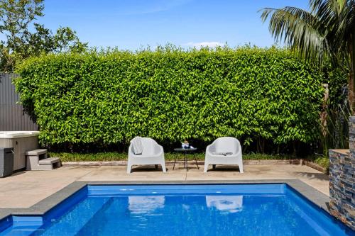 Amaroo - poolside studio near Pukekura Park, New Plymouth (foto 2)