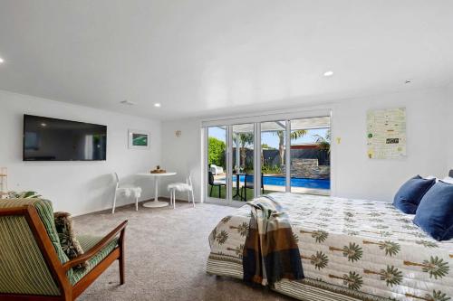 Amaroo - poolside studio near Pukekura Park, New Plymouth (foto 6)