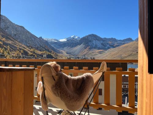 View, Tignes 2100 - Les Flocons - Vue panoramique near La Montagne