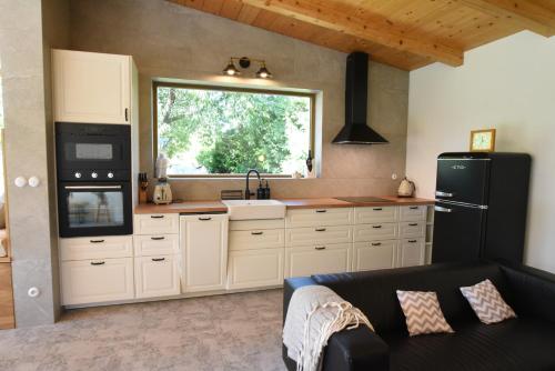 ห้องครัว, Apartmán Farma Byzhradec (Apartman Farma Byzhradec) in โวเดราดี