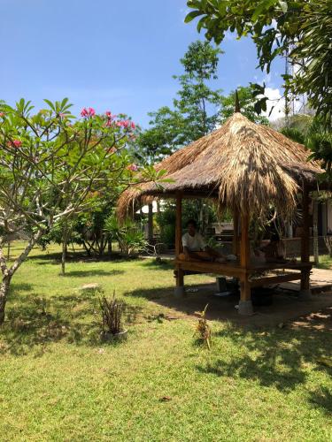 Restaurant, Garden Cottage in Gili Gede