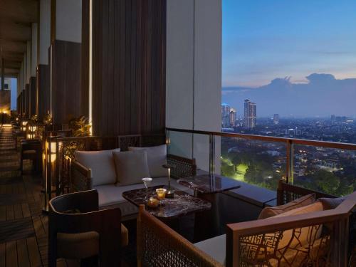 Ravintola, Fairmont Jakarta Hotel in Senayan