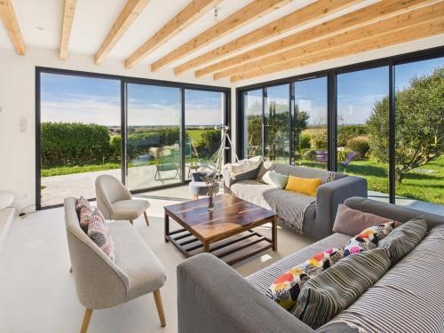 Longère - 10 personnes - Vue mer gîte à louer Tréguennec