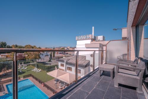 Terraza/balcón, ITC Ciudad de Haro in Haro