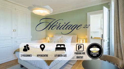 Héritage 22 - Hypercentre - 2 pers - Location saisonnière - Troyes