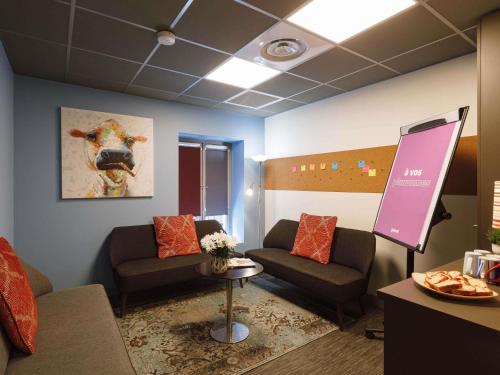 회의실/연회장, 그랜드 호텔 리옹 콘퓌옹스 (Greet Hotel  Lyon Confluence) in 리옹