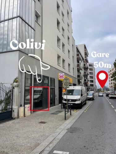 Colivi Studio Cosy 50m Gare Annemasse in อานเนอมาส
