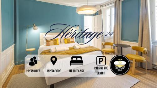 Héritage 24 - Hypercentre - 2 pers - Location saisonnière - Troyes