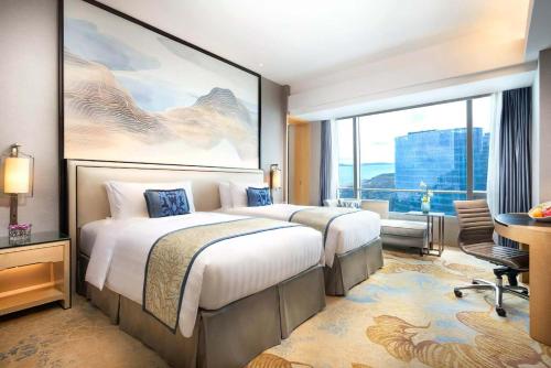 2 twin beds