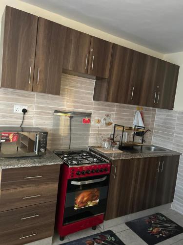 virtuve, Elegant Homestay Milimani in Kisumu