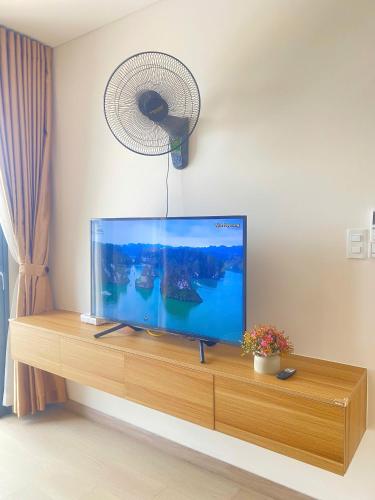 하롱의 아파트먼트 (52m², 침실 2개, 프라이빗 욕실 2개) - 공용 라운지/TV 시청 구역